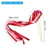 Unique Bargains Bell Ornament Wedding Birthday Party Streamer Fairy Wands 24 Pcs - 2 of 4