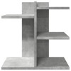 Aghana Digitals Cement Gray Plywood Desktop Organizer - 42x21.5x42cm Multi-Layer Storage for Home - 4 of 4