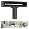 Ceiling Fan Cleaner, Fan Duster - Washable Brush Vacuum Attachment for Most Vacuums, Gentle Felt Lining Ceiling Fan Blade Cleaner (Black) - 2 of 4