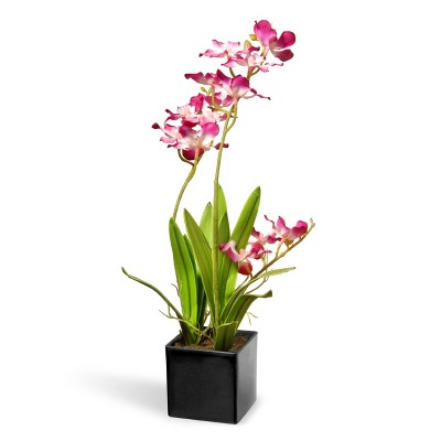 16" Purple Orchid Flowers - National Tree Company