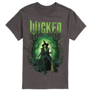 Men's - Wicked - Elphaba Forest Short Sleeve Graphic T-Shirt - 1 of 4