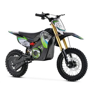 MotoTec 36v Pro Electric Dirt Bike 1000w Lithium Green - 1 of 4