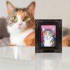 Pavilion Gift Company - Brown Tabby - Pawcasso - 3.5" x 5" Framed Canvas - Wall Sign Panels - 2 of 4