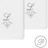 Set of 2 Monogrammed Towels  - Linum Home Textiles - 2 of 3