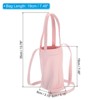 Unique Bargains Canvas Camping Fishing Wide-Open Water Bottle Holder with Strap - 2 of 4
