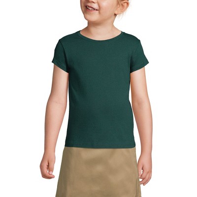 Lands' End School Uniform Kids Short Sleeve Essential T-shirt