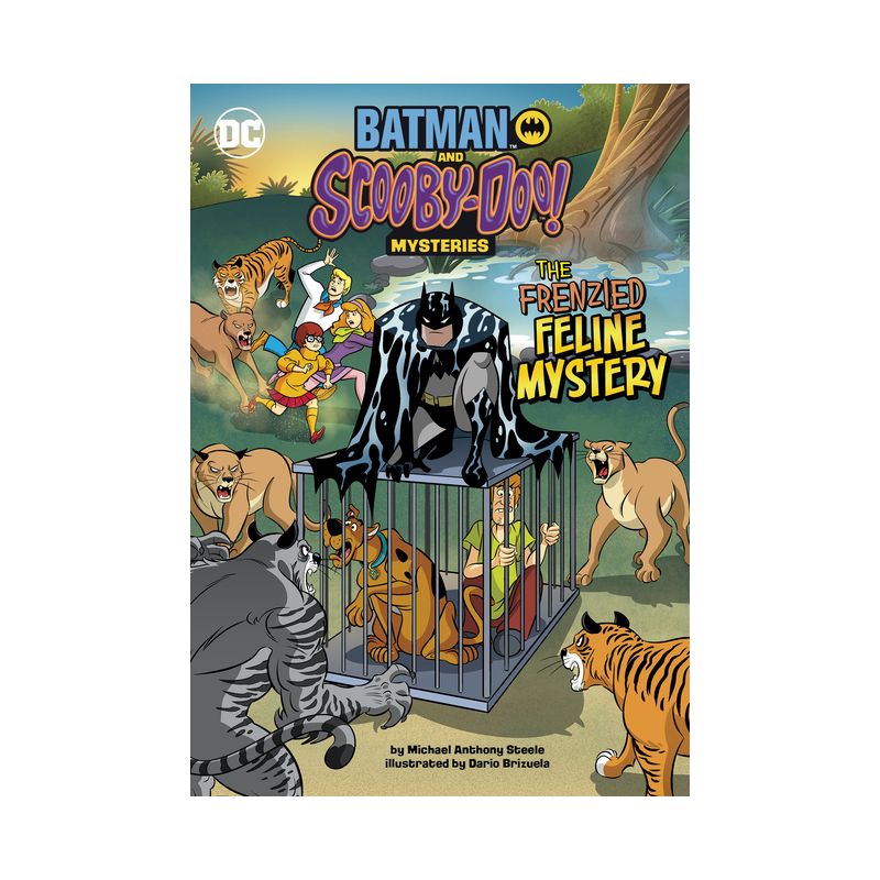 The Frenzied Feline Mystery - (Batman and Scooby-Doo! Mysteries) by  Michael Anthony Steele (Paperback), 1 of 2