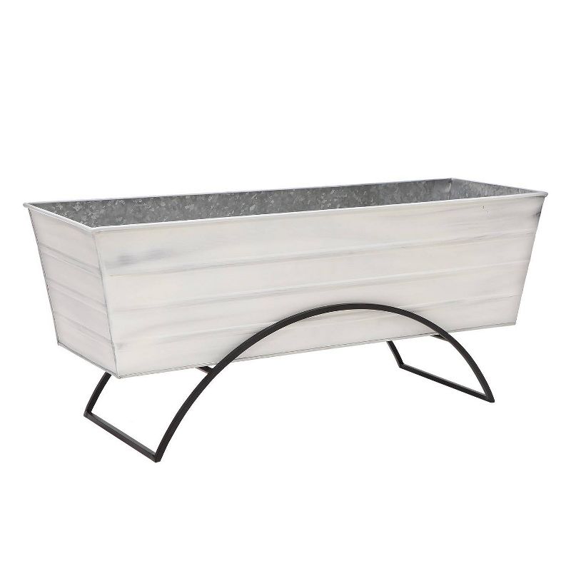 ACHLA Designs With Odette Stand Rectangular Steel Planter Boxes , 5 of 6