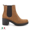 Sofia Made in Italy Womens Suede Chelsea Boots By Alpine Swiss - 2 of 4
