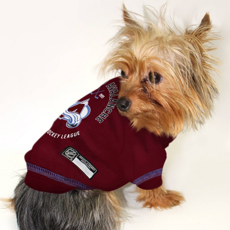 NHL Colorado Avalanche Pets T-Shirt, 3 of 4
