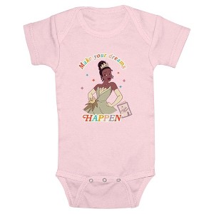 Infant's The Princess and the Frog Tiana Make Your Dreams Happen Bodysuit - 1 of 3