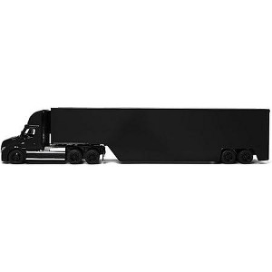 KiNSMART - Freightliner eCascadia Semi-Truck & Container 13Inch 1:62 Scale, Die Cast Metal Model, Pullback Action, SetOf4 - 1 of 1