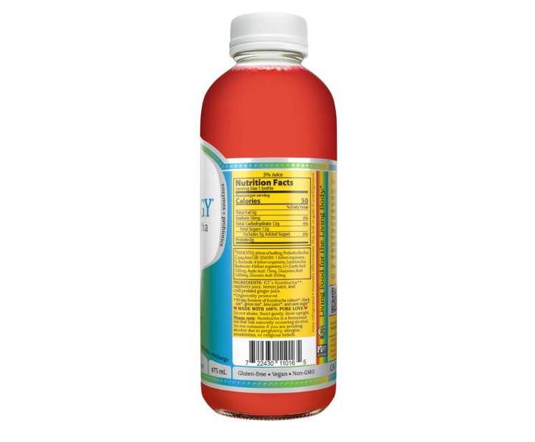 Synergy The Real Kombucha, Trilogy – 16 fl oz: Organic, Gluten-Free, Vegan, 2 of 7