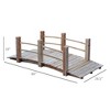 Gulches Garden Bridges: Elegant Metal & Wood Footbridges with Safety Siderails - 4 of 4