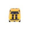 KiNSMART - 1967 Chevrolet Chevy Camaro Z28 5" 1:37 Scale Die Cast Metal Model Toy Classic Muscle Car (Yellow) - 3 of 4