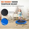 Kids 3FT Trampoline with Safety Handle Indoor/Outdoor - 3 of 4