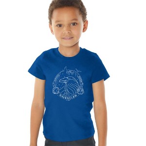 Toddler Boys' Harry Potter Ravenclaw Line Art Badge T-Shirt - 1 of 4