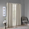 KWPZQEB Blackout Curtain Blinds - Linen Textured Curtains Window Treatment Blackout Drapes/Draperies for Bedroom, Living Room (1 Panel, 50x54''/84'') - 2 of 4