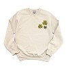 Simply Sage Market Women's Graphic Sweatshirt Lucky Mama Retro Clovers - 3 of 4
