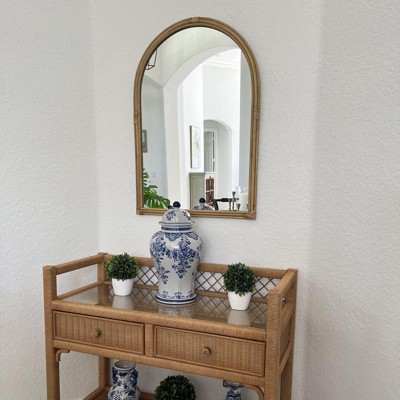 Rattan mirror clearance target