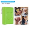 Unique Bargains Mini Love Heart PVC Material Photocard Binder Album with 32 Pockets 4.3"x3.3" - 4 of 4