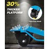 Acekool 2-Piece Wheel Dolly Set, 4000 lbs Car Mover with Anti-Skid Plate & 360° Swivel Casters, 16"x13" Heavy Duty Vehicle Skate, Blue - 3 of 4