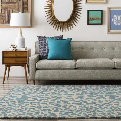 Hauteloom Lockbourne Leopard Print Area Rug