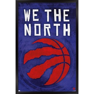 Trends International NBA Toronto Raptors - We the North 20 Framed Wall Poster Prints - 1 of 4