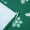 Christmas Tablecloth Rectangle, Christmas Snowflake Decoration Table Cloth Modern Waterproof Wrinkle-Free Washable Table Cover for Dining - 4 of 4