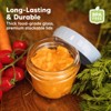 12pk Prep Baby Food Storage Containers, 4 oz Leak-Proof, BPA Free Glass Baby Food Jars for Feeding - 4 of 4