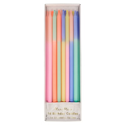 Meri Meri Multi Color Block Candles
