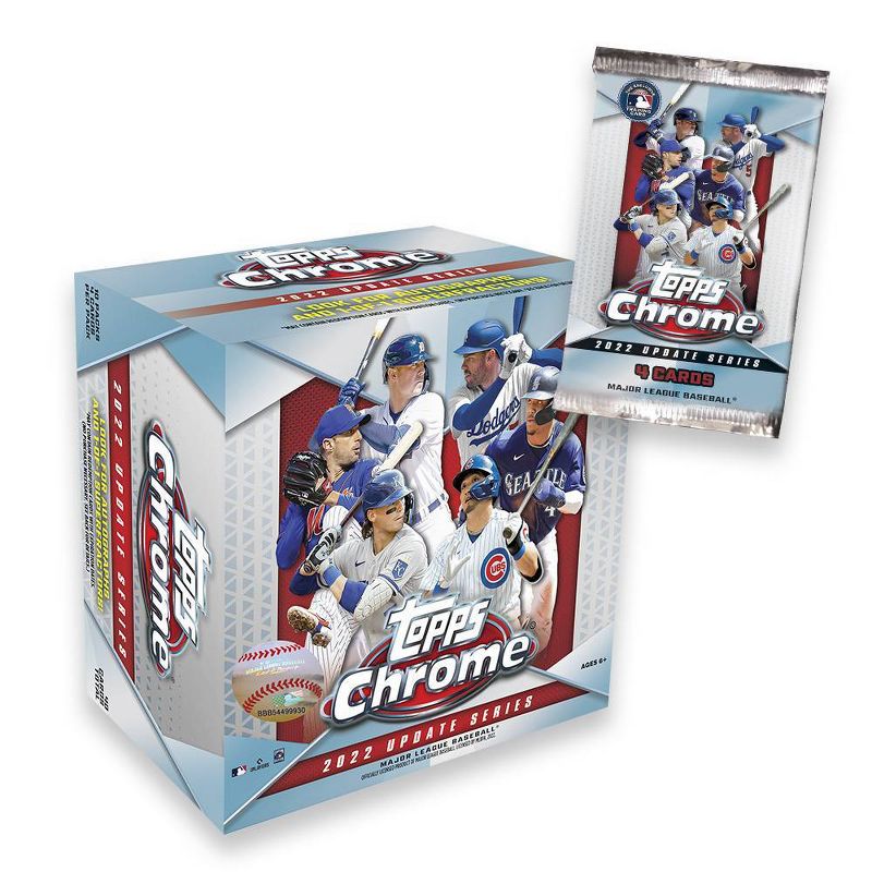 2022 Topps MLB Chrome Updates Baseball Trading Card Mega Box, 2 of 6