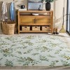 Martha Stewart Floral - MSRW193 - Indoor Power Loomed Machine Washable Skid-Resistant Rugs - 2 of 4