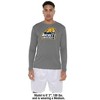 Averett University Adult Sport Long Sleeve Shirt Primary Logo, Athletic Heather - 3 of 4