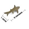 Collectible Wildlife Gifts | Gray Reef Shark,  Rubber Design, Hand Painted, Realistic, Toy,  Educational, Gift,        3"    F597 B34 - 2 of 4
