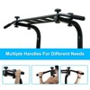 NAYSAYE Exercise Trainer Power Tower with Pull Up Bar and Dip Station for Home Gym, Black, 44.88"*47.24"*90.55" - 4 of 4