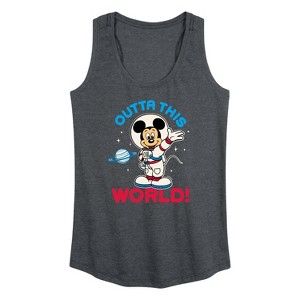 Women's - Disney - Outta This World Graphic Racerback Tank - 1 of 4