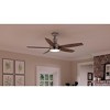 Urban Ambiance Luxury Traditional Indoor Ceiling Fan,  17.6"H x 52"W,  Brushed Nickel, UHP9140 - 3 of 4