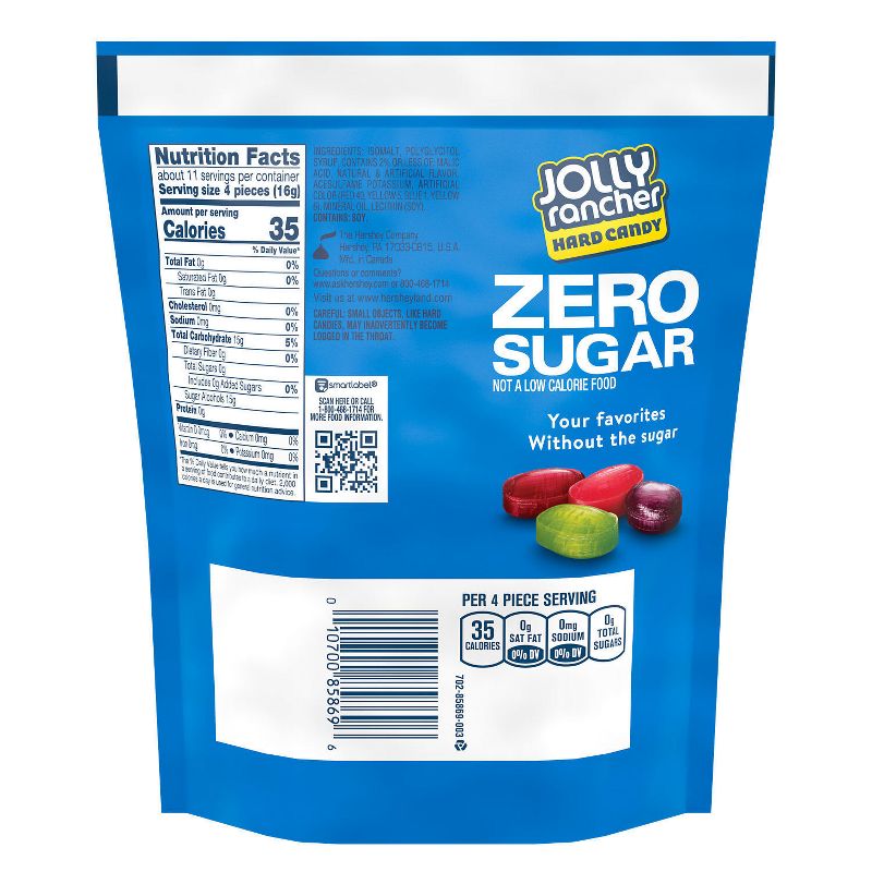 Jolly Rancher Sugar Free Candy Pouch - 6.1oz, 3 of 7