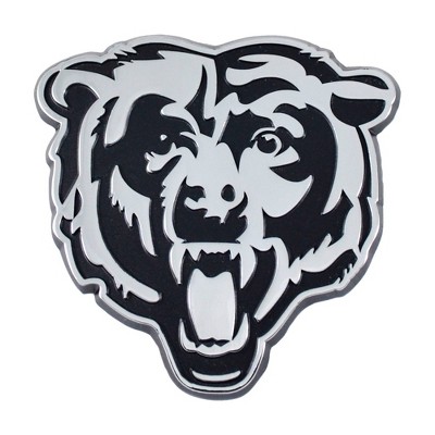 NFL Chicago Bears 3D Chrome Metal Emblem