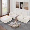EMPIRE DIGILABS L-Shaped Cloud Sectional Sofa with Deep Seat - 2 of 4
