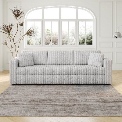 CAVINAS Soft Modular Sectional Sofa, Modern & Plush Sectional Couches -Living Room Furniture Loveseat Sofa for Bedroom, Living Room