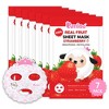 Puttisu Real Fruit Kids Facial Mask Sheet - Strawberry (Box of 7 packs) - 3 of 4