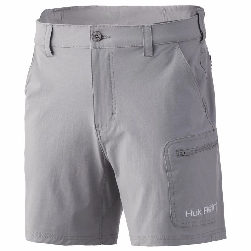 HUK Men's Next Level 7" Quick-Drying Performance Fishing Shorts With UPF 30+ Sun Protection, 1 of 4