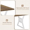 70.8-Inch  Large Computer Office Desk Workstation, Modern Simple Style Laptop Desk Study Writing Table Business Furniture - 3 of 4
