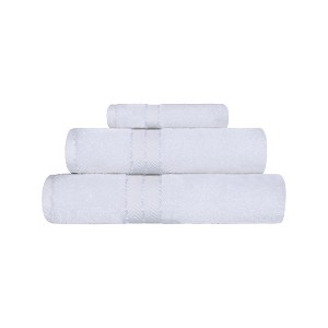 Premium Cotton Solid Plush Heavyweight Hotel Luxury Towel Set by Blue Nile Mills - 1 of 4