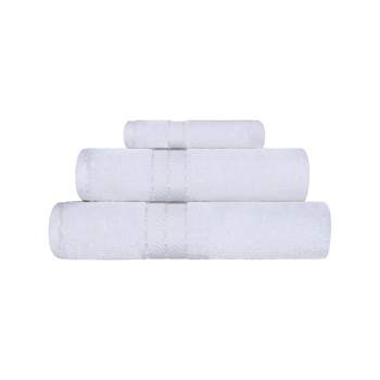 Premium Cotton Solid Plush Heavyweight Hotel Luxury Towel Set by Blue Nile Mills