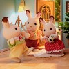 Calico Critters Chocolate Rabbit  Family, Set of 4 Collectible Doll Figures - 4 of 4