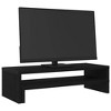 Aghana Digitals Black Oak Engineered Wood Monitor Stand with Storage, 54x22x15 cm, 25kg Capacity, - 4 of 4