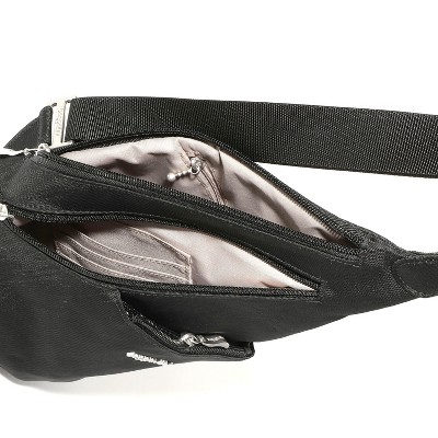 Baggallini Mini Crossbody Sling Bag - Black/Sand — фото 3